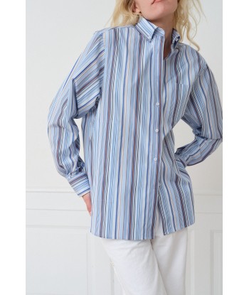 William Shirt — Blue Stripe de pas cher