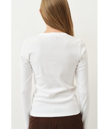 Eloise Longsleeve T-Shirt — White suggérées chez