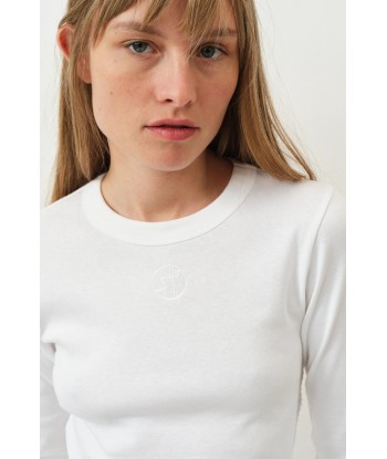 Eloise Longsleeve T-Shirt — White suggérées chez