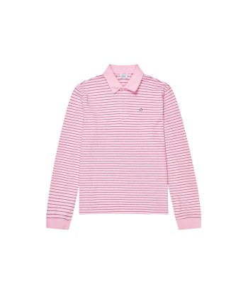 Serena Polo Shirt — Berry Stripe prix pour 