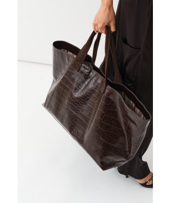 Smidstrup Bag — Brown Croco de l' environnement