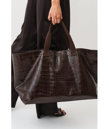 Smidstrup Bag — Brown Croco de l' environnement