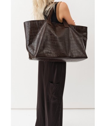 Smidstrup Bag — Brown Croco de l' environnement