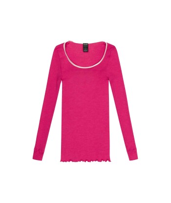 Gisa Oscalito Longsleeve Top — Fuschia pas chere