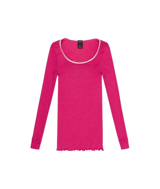 Gisa Oscalito Longsleeve Top — Fuschia pas chere