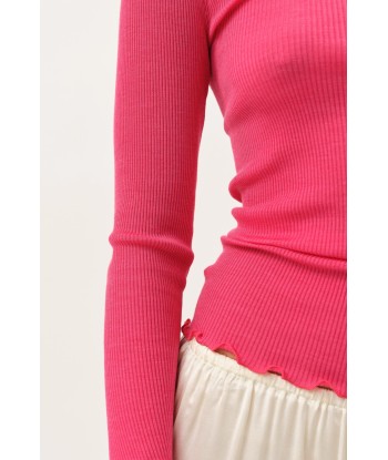 Gisa Oscalito Longsleeve Top — Fuschia pas chere