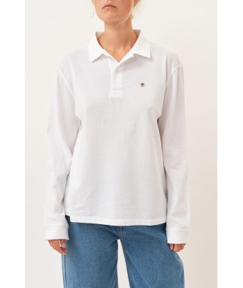 Serena Polo Shirt — White acheter