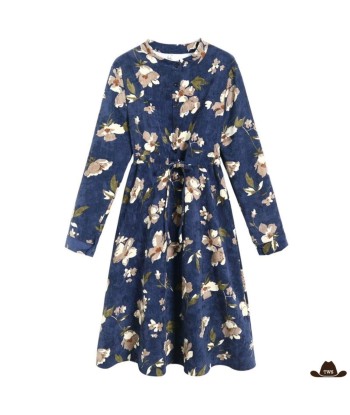 Robe Country Western à Fleurs pas cher