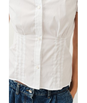 Mimi Shirt — White les muscles