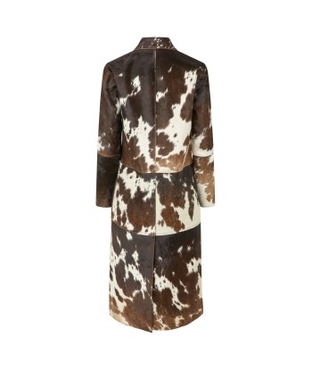 Gio Coat — Brown / White Cow en ligne