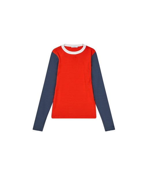 Betsy Longsleeve T-shirt — Bleu / Blanc / Rouge plus qu'un jeu 