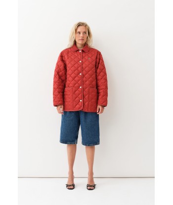 Aiden Jacket — Ruby Red rembourrage situé sous