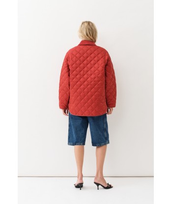 Aiden Jacket — Ruby Red rembourrage situé sous