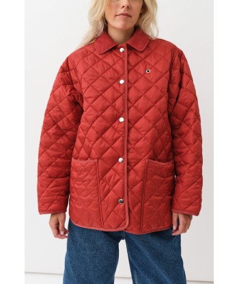 Aiden Jacket — Ruby Red rembourrage situé sous