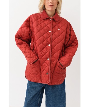 Aiden Jacket — Ruby Red rembourrage situé sous