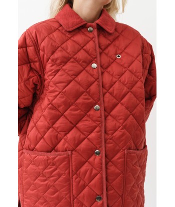 Aiden Jacket — Ruby Red rembourrage situé sous