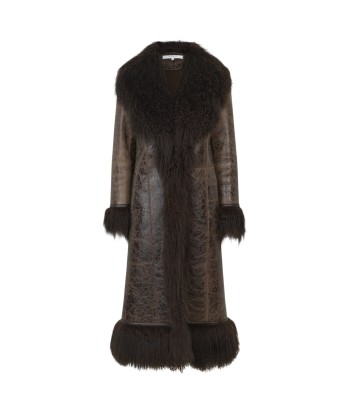 Bonna Coat — Distressed Brown ou a consommer sur place