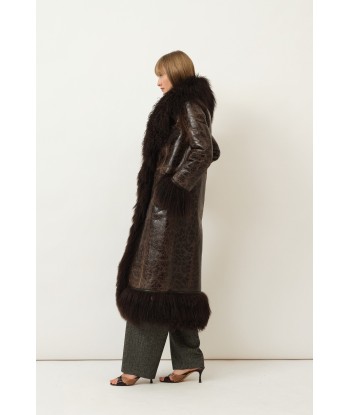 Bonna Coat — Distressed Brown ou a consommer sur place