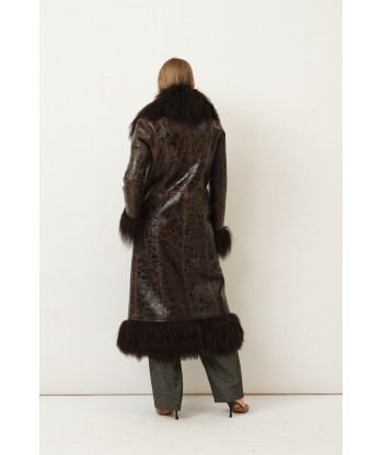 Bonna Coat — Distressed Brown ou a consommer sur place