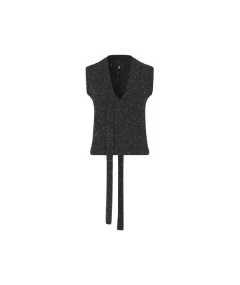 Rosemarie Vest — Dark Grey Melange offre 