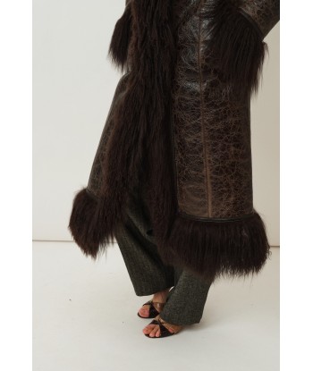 Bonna Coat — Distressed Brown ou a consommer sur place