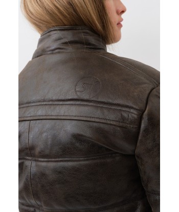 Franklin Jacket — Distressed Brown paiement sécurisé