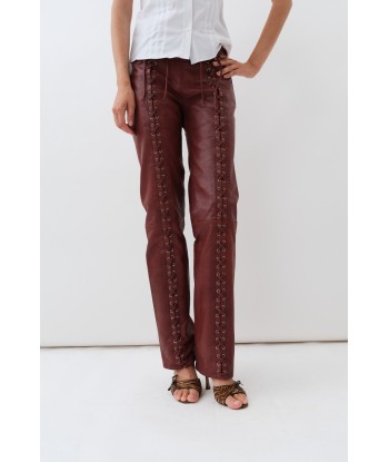 Christina Pants — Burgundy acheter