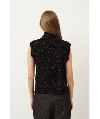 Rosemarie Vest — Dark Grey Melange offre 