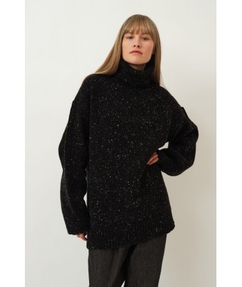 Camilla Sweater — Dark Grey Melange ou a consommer sur place