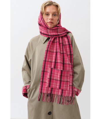 Schatter Scarf — Pink Check le concept de la Pate a emporter 