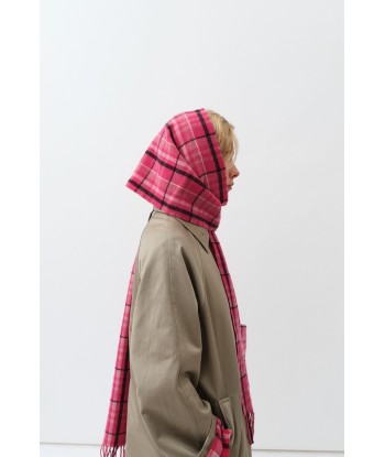 Schatter Scarf — Pink Check le concept de la Pate a emporter 