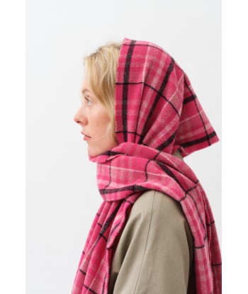 Schatter Scarf — Pink Check le concept de la Pate a emporter 