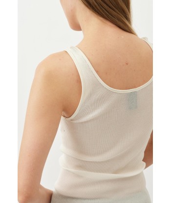 Elsa Oscalito Sleeveless Top — Ivory Venez découvrir notre 