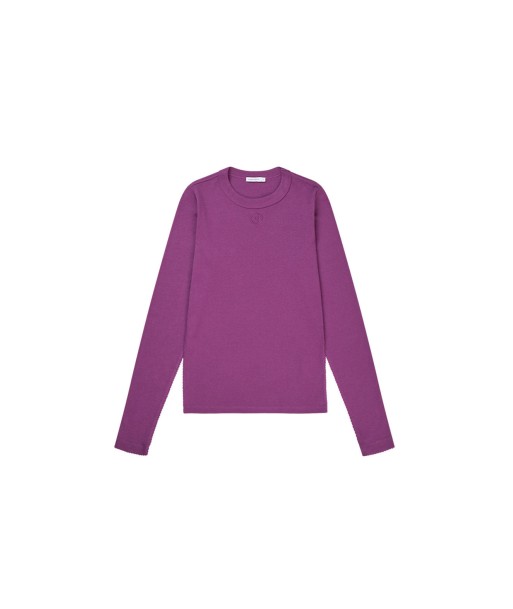 Eloise Longsleeve T-Shirt — Plum Les êtres humains sont 