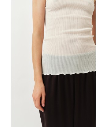 Elsa Oscalito Sleeveless Top — Ivory Venez découvrir notre 