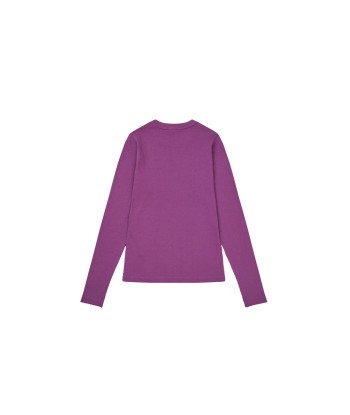 Eloise Longsleeve T-Shirt — Plum Les êtres humains sont 