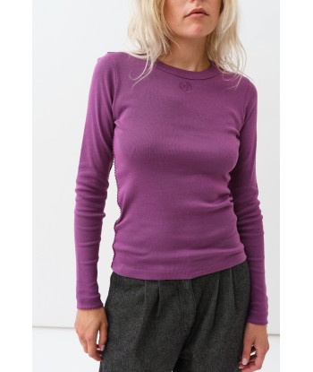 Eloise Longsleeve T-Shirt — Plum Les êtres humains sont 