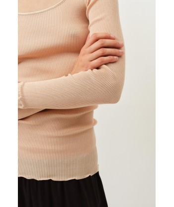 Gisa Oscalito Longsleeve Top — Caramel français