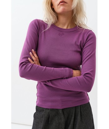 Eloise Longsleeve T-Shirt — Plum Les êtres humains sont 