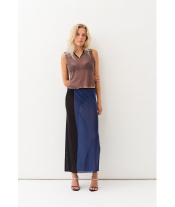 Teget Ema Skirt — Noir / Navy 50-70% off 