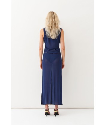 Teget Ema Skirt — Noir / Navy 50-70% off 