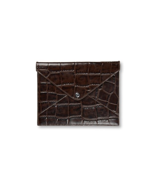 Envelope Bag — Brown Croco est présent 