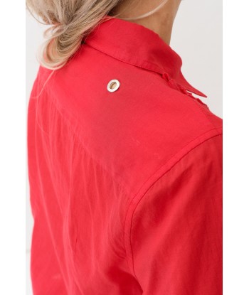 Auro Shirt — Aura Red Pour