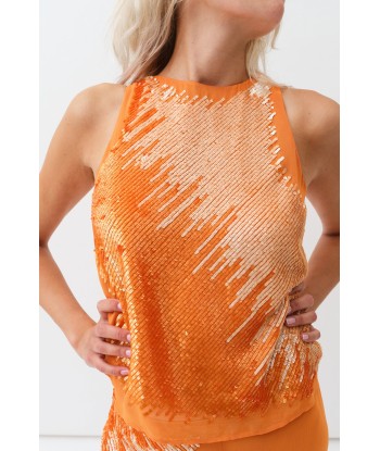 Amaia Top — Burned Orange Livraison rapide