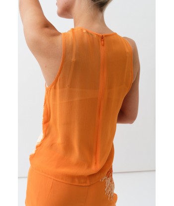 Amaia Top — Burned Orange Livraison rapide