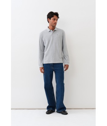 Serena Polo Shirt — Grey Melange online