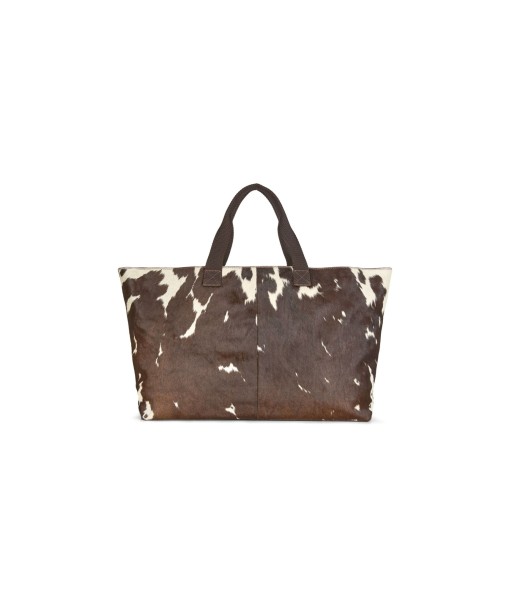 Smidstrup Bag — Brown / White Cow en linge