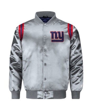 Exclusive: Authentic New York Giants Starter NFL satin  jacket - Gray suggérées chez