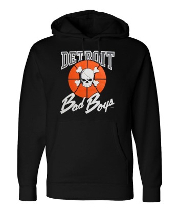 Authentic Detroit Bad Boys Hoody Sweatshirt - Black en linge