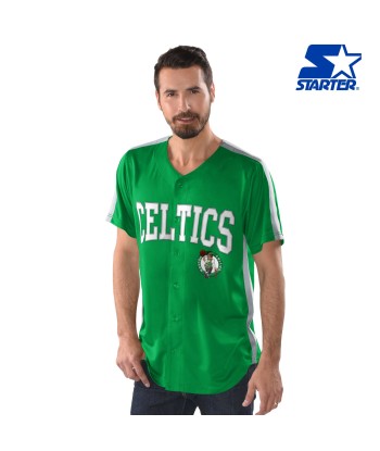 Official Starter Boston Celtics Button-Up Jersey 2024